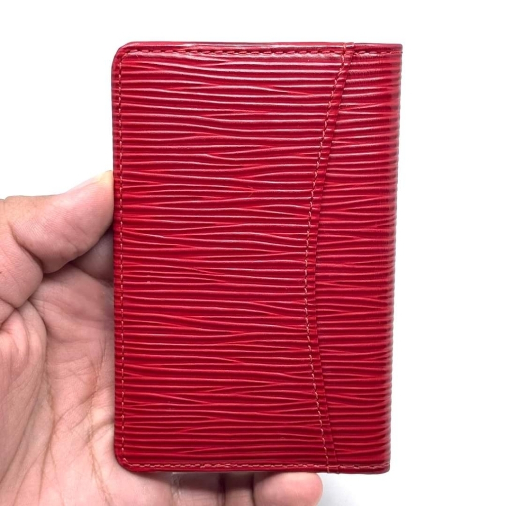 ▪️♦️L\/ RED EPI BIFOLD WALLET ♦️◾️ - Picture 6 of 9